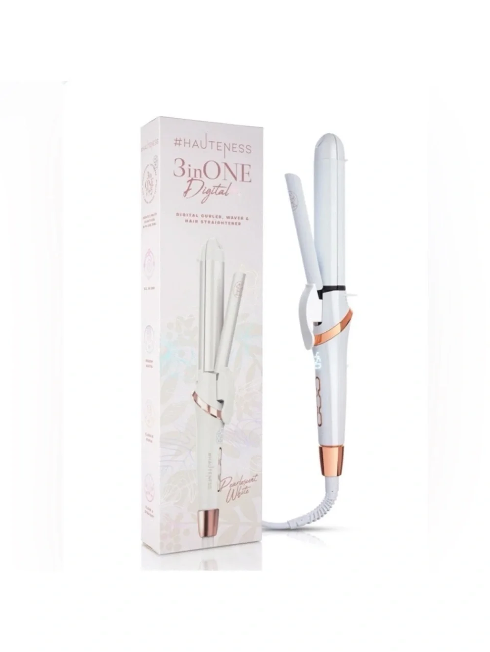 Hauteness 3-In-One Digital Hair Tool NEW